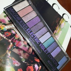 Nip electric violet magnifeyes rimmel eye palette